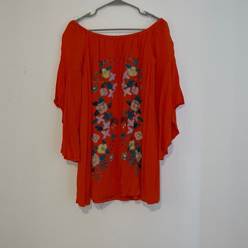 Off the Shoulder Floral Dress